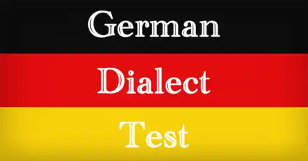 Deutscher Dialekt Test